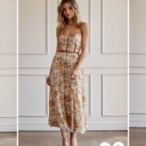 Ruby Floral Maxi Dress (12th Tribe)